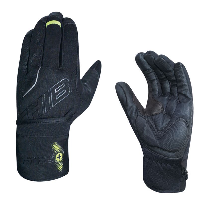 CHIBA EXPRESS+ Gloves Black fekete kesztyű