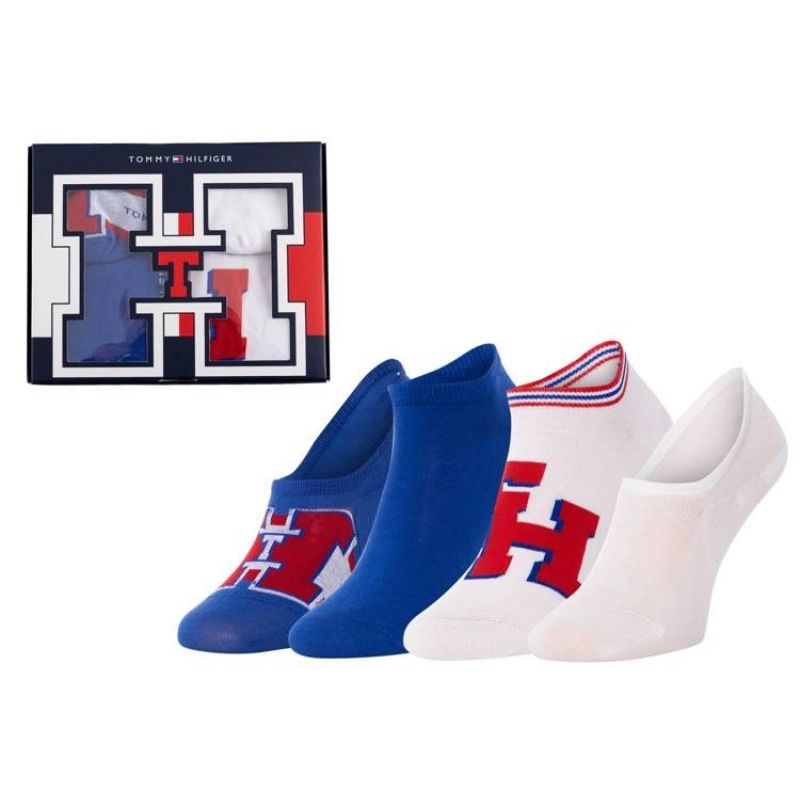 Tommy Hilfiger 4001 470 Socks fehér utcai cipő