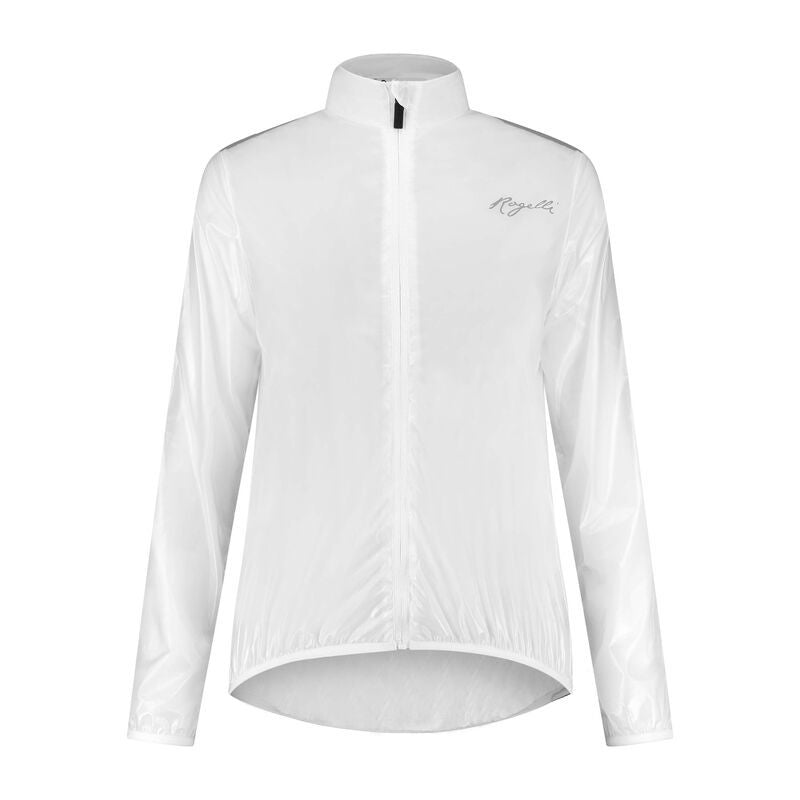 Rogelli Women's Rain EMERGENCY White 2XL fehér dzseki