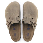 Birkenstock Women's BOSTON BS TABACCO BROWN Clogs (Narrow Width)