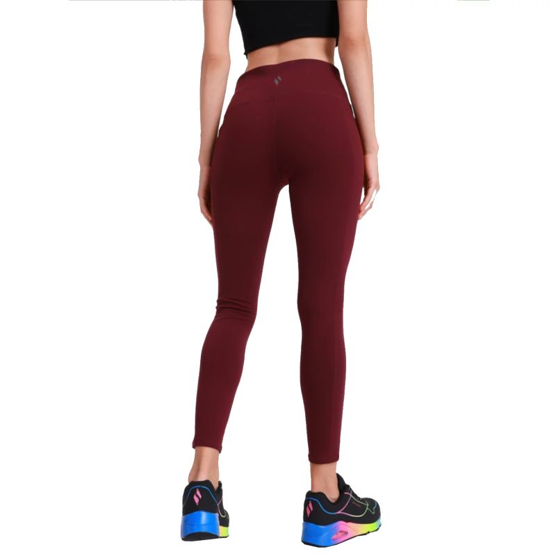Skechers Go Walk High Waisted Leggings W W03LG30B-PUR Nadrág