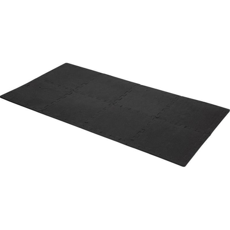 Pure 2 Improve PUZZLE MAT FOR FITNESS EQUIPMENT 8 PCS .9 CM BLACK fekete mats, puzzle, training equipment