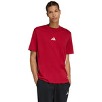 adidas Essentials 3-Stripes Men's T-Shirt Red KD4865 piros póló