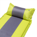 NILS CAMP NC4349 Self-inflating mat with pillow Green-gray szürke kabát