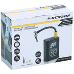 Dunlop Car Compressor 150 Psi Digital Compressor With Powerbank Function fekete kiegészítő GSP-307176