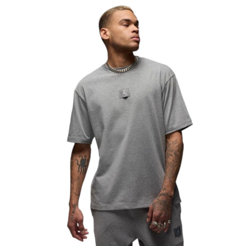 AIR Jordan Jordan Flight Essentials 85 Crew Tee Carbon Heather - póló