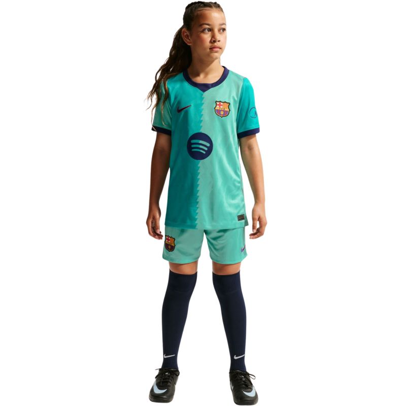 Nike FC Barcelona Stadium 2026/27 Kids' Jersey Green zöld póló II6686301