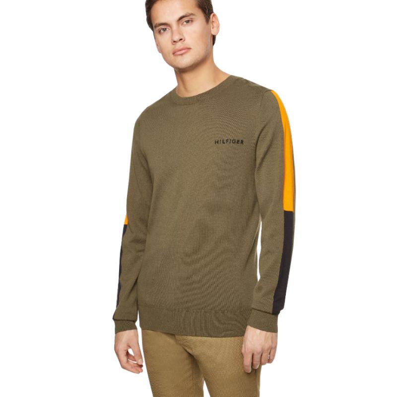 Tommy Hilfiger Sleeve M MW0MW22811 sweater Pulóver