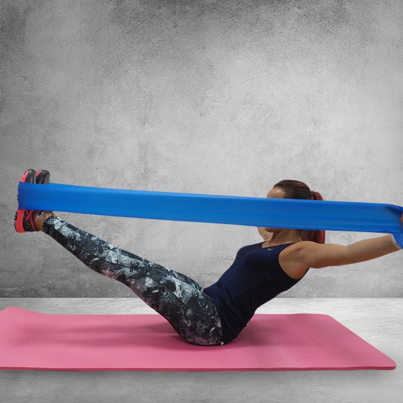 PROfit FITNESS LONG MEDIUM GUMA 200x15x0.45cm blue DK 2227 Edzőfelszerelés