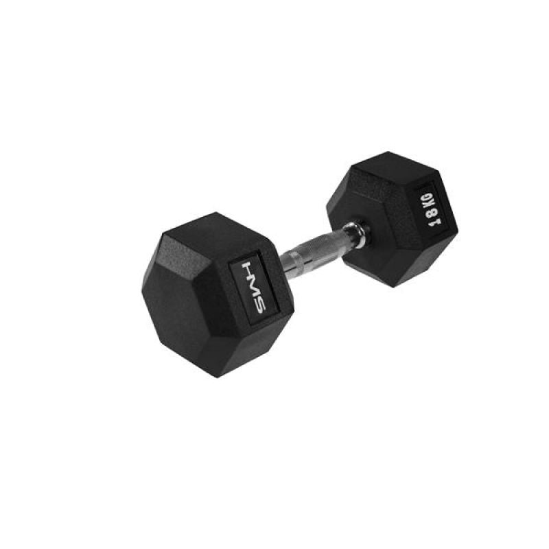 HMS HEX PRO dumbbell 18 kg szürke póló 17-66-118