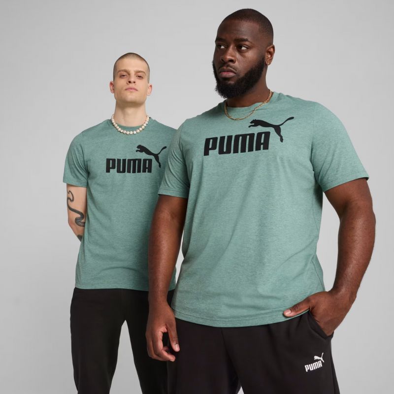 Puma Ess No.1 Logo Heathear Tee M 682551 30 Póló