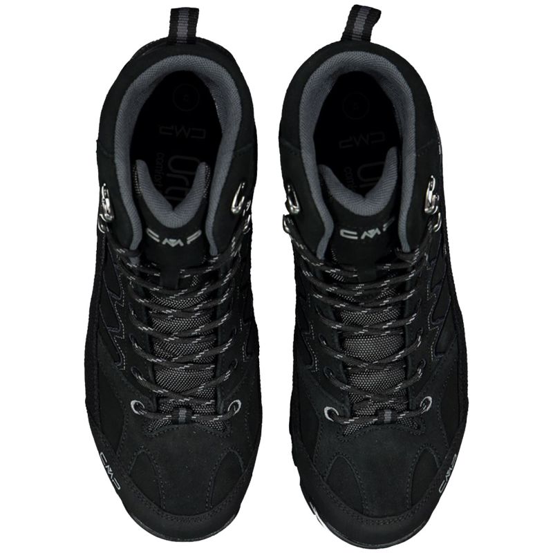 CMP Moon Mid WP trekking fekete cipő