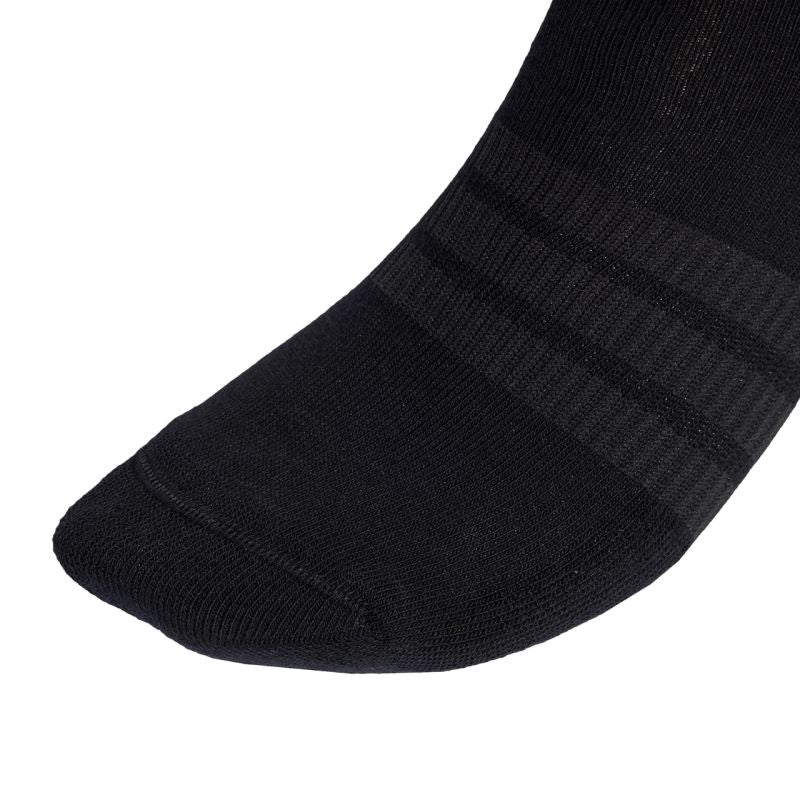 Adidas Cushioned Crew Socks 6 Pairs Black fekete zokni
