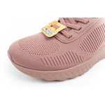 Skechers Bobs Squad-Chaos women's comfortable SLIP-INS sports shoes pink Cipő