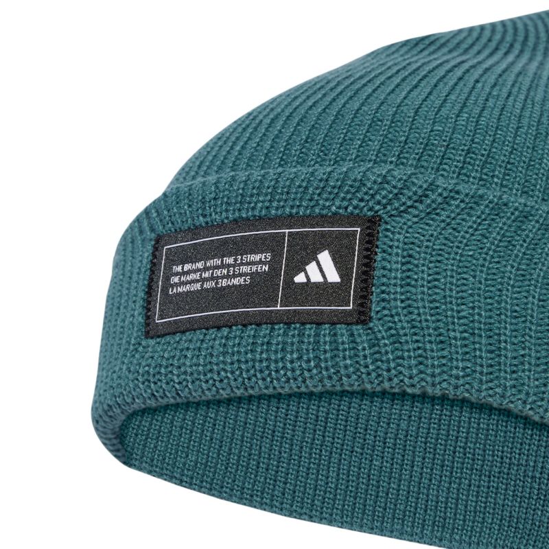 adidas Essentials Cuffed Cap Green JY3078 młodzieżowa nadrág