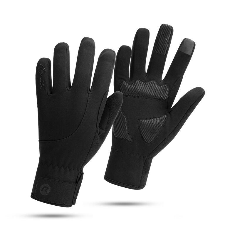 Rogelli women's winter gloves CORE black fekete kesztyű