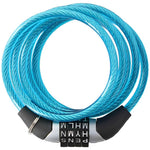 Dunlop password lock bicycle lock 6 mm 120 cm ST 4ass színes kiegészítő 02922
