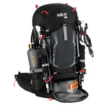 Nc1993 Northlake Black Tourist Backpack 30l+10 Nils Camp fekete hátizsák