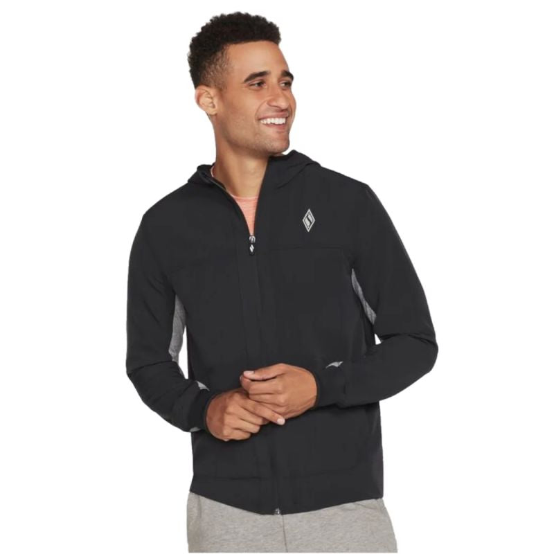 Skechers Skechweave Premium Hooded Jacket M1JA123-BLK Black L General