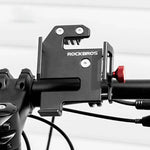Rockbros 25210038101 clamp phone holder - black fekete phones and accessories