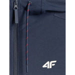 Men's zip-up sweatshirt with hood 4F