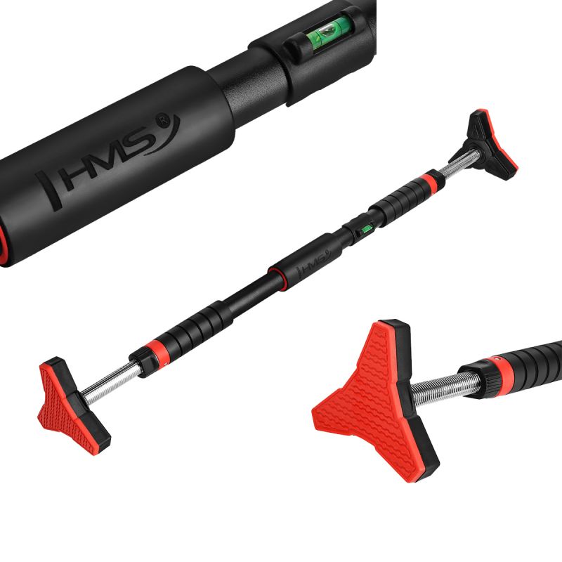 HMS DD400 pull-up bar with spirit level, width 70-106 cm póló 17-45-035