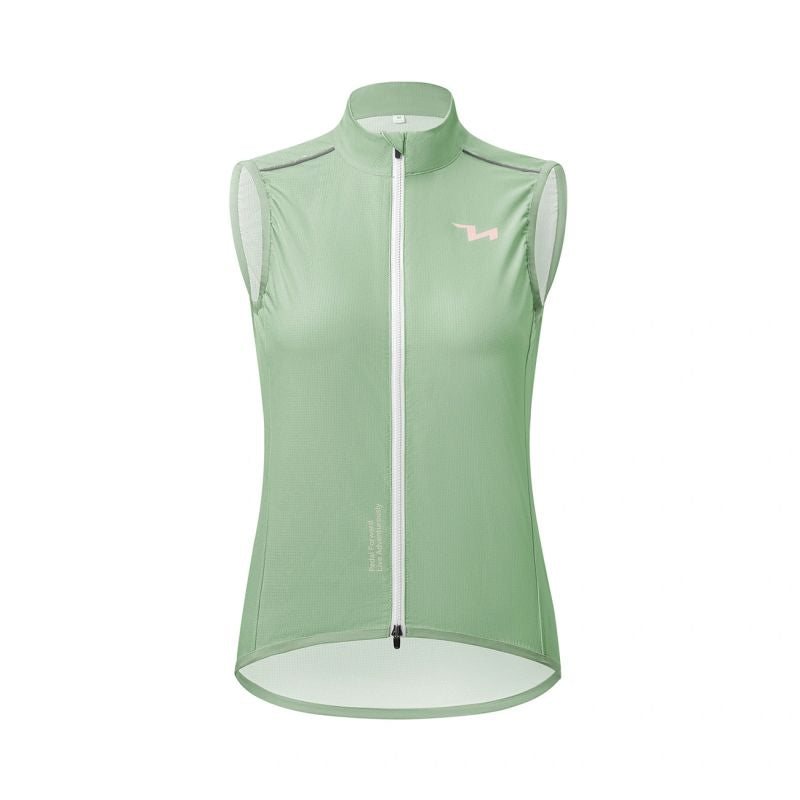 Rockbros MJ008 TVI Women's Cycling Vest Windproof Size S - Green s \ zielony mellény 15110022003-211690