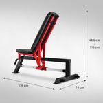 HMS L5166 Semi Commercial Adjustable Exercise Bench póló 17-53-304