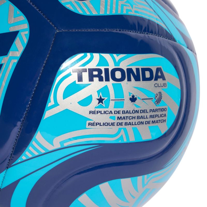 adidas World Cup 26 Trionda Club blue JD8027 football Labda
