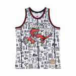 Mitchell & Ness Doodle NBA Swingman Vince Carter Toronto Raptors Jersey kosárlabda mez