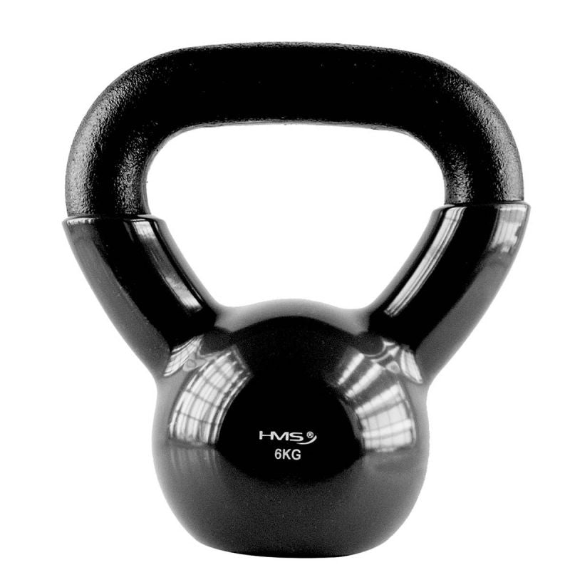 HMS Black KNV06 cast iron kettlebell 6kg fekete súlyzó 17-64-061