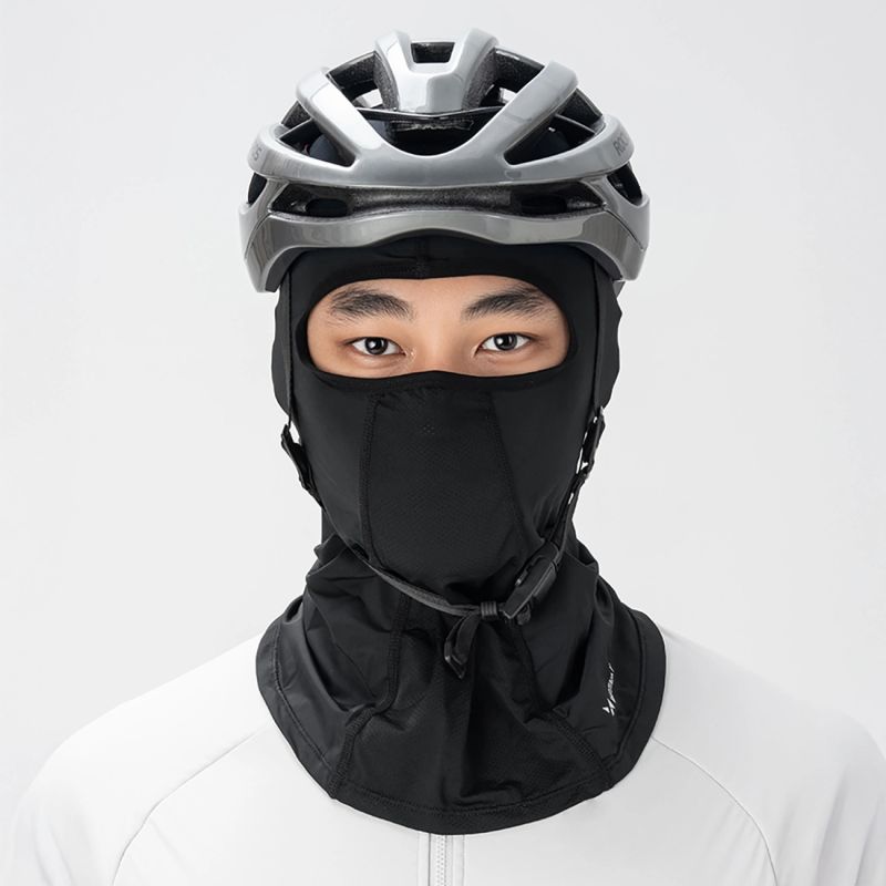 Wozinsky WKM-02B Balaclava Face Mask Motorcycle Bicycle Balaclava with Glasses Holes - Black fekete edzőfelszerelés 304004-198898