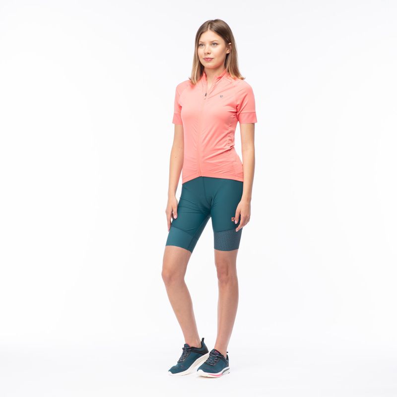 Radvik Bravo W Cycling Jersey narancssárga póló
