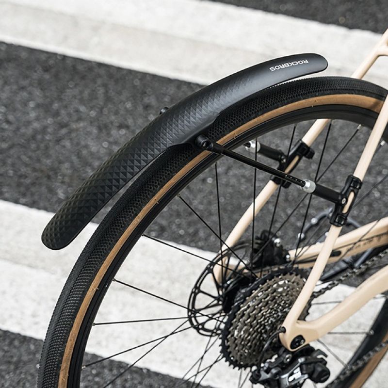 Rockbros 28210007001 Universal Adjustable Bicycle Mudguard – Black fekete kiegészítő Rockbros-28210007001