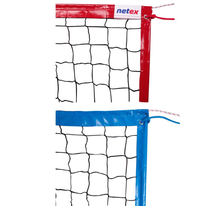 Inny Netex beach volleyball net, black, stiffened sides, SI-PLAŻ/PR Röplabda
