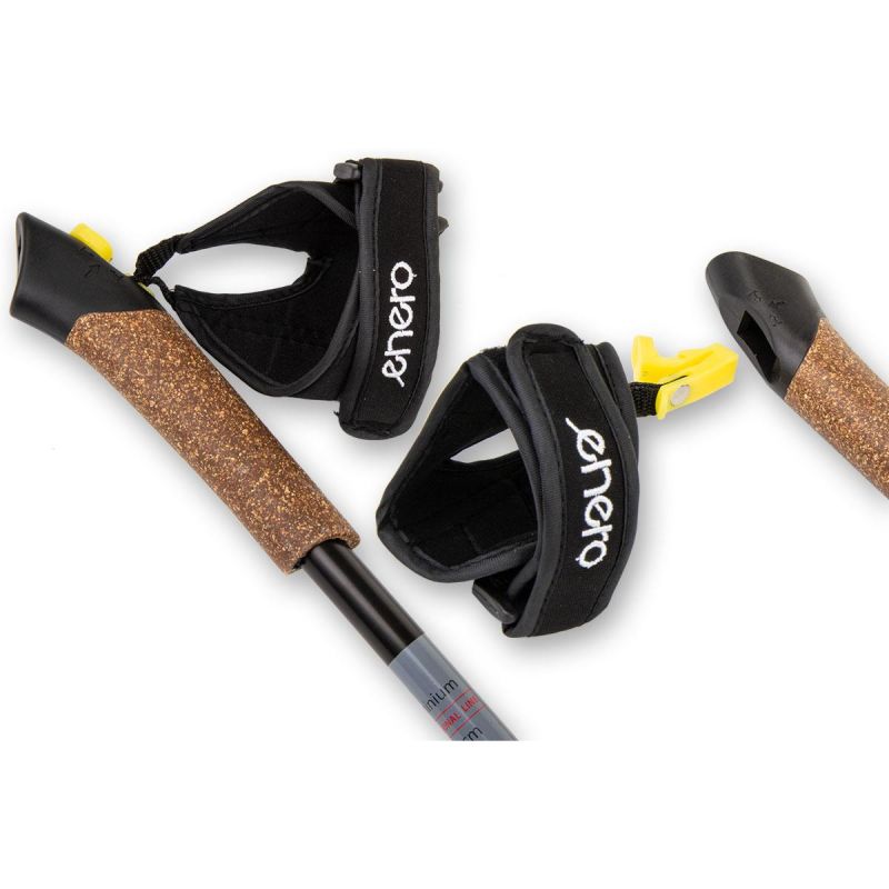 Enero Nordic Walking Poles 1-Sequential 115cm fekete sticks