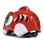 Wozinsky Children's Bike Helmet Dinosaur Pattern S - Red czerwony védőfelszerelés HT-62C-199829