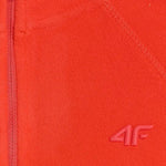 4f Fleece sweatshirt for boy M058 red 4FJWAW25UFLEM058 62S General