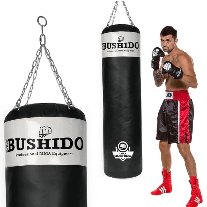 DBX Bushido Punching bag - 140 White - 140 cm / 40 kg fehér punching bags