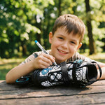 NH10907 4in1 ROLLER SKATES WITH EXTENDED HOCKEY BLADES TINTY GREEN SIZE S(31-34) NILS EXTREME zöld utcai cipő