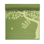 Yoga mat "TREE OF LIFE" 4mm zöld jóga matrac