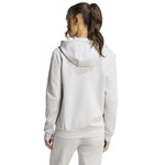 Women's adidas Entrada 26 Full Zip Hoodie Gray KF5936 szürke kapucnis pulóver