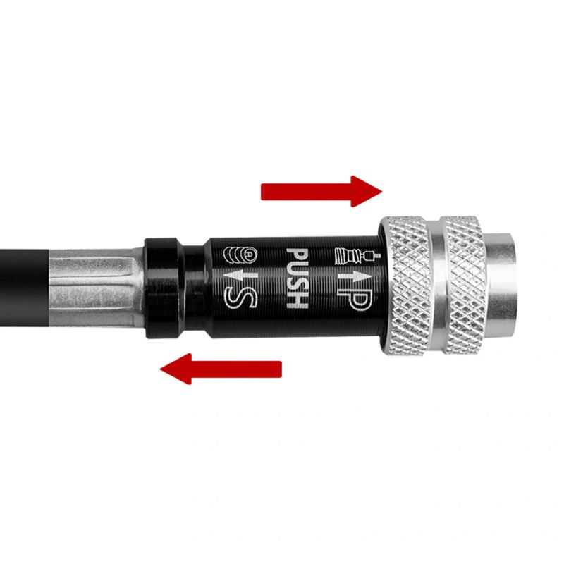 Rockbros SMART-B 150 PSI Mini Bicycle Pump for Presta and Schrader Valves - Black fekete pumpa 304004-211901