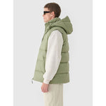 Men's down vest with natural filling 4F 4FWAW24TVJAM148-43S mellény