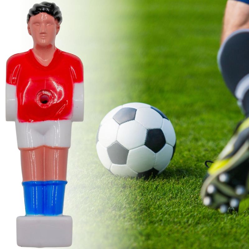 Enero Red Football Figure piros table games, sports trophies