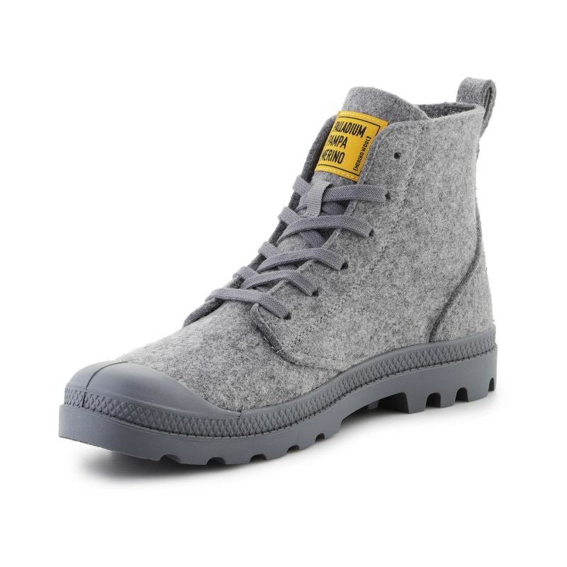 Palladium Pampa Hi Merino shoes 74377-027-M Gray Cipő