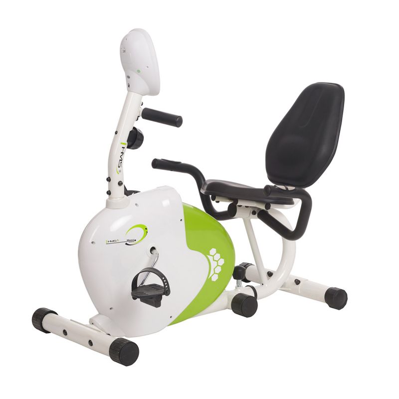 HMS R9259 white and green recumbent magnetic bike fehér futócipő 17-06-002