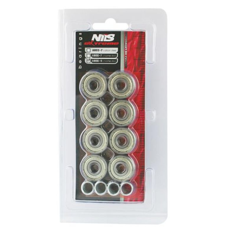 ABEC-9 CHROME BEARINGS (8 pcs.) NILS EXTREME