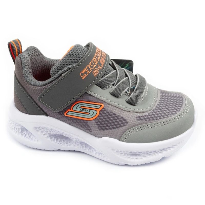 Skechers boys' sports S Lights light comfortable LED utcai cipő 401495N/CCGY