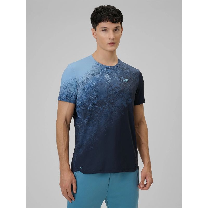 4F Men's quick-drying regular training T-shirt póló